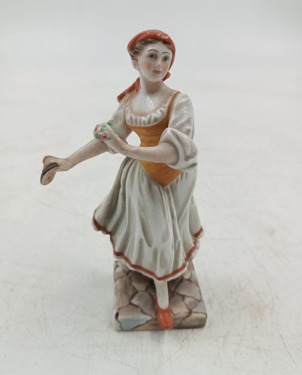 Ginori Porcelain Figurine, Capodimonte Series, Mid-19th Century