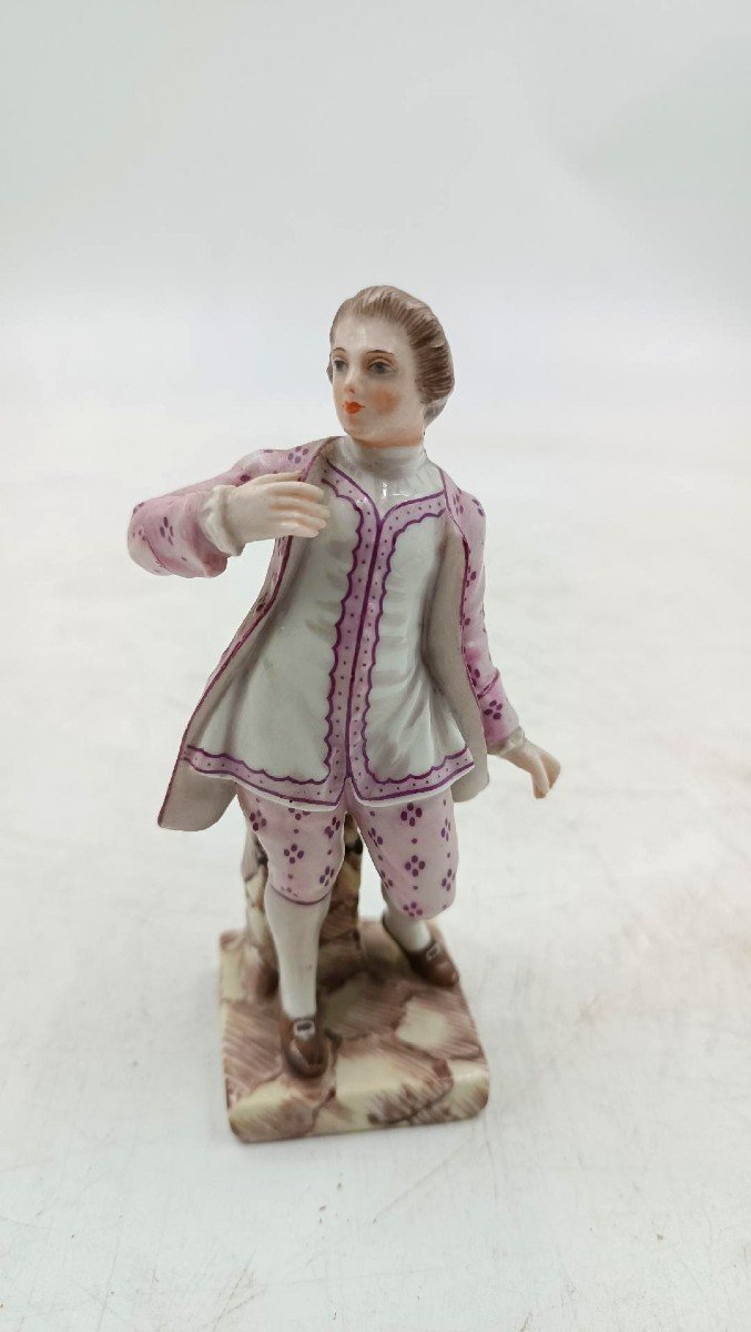 Ginori Porcelain Figurine, Capodimonte Series, Mid-19th Century