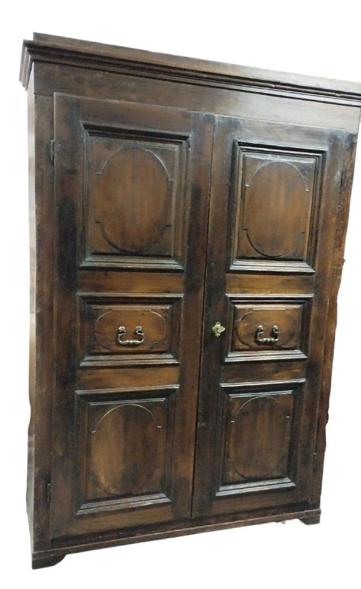 Antique 17th Century Tuscan Wardrobe-photo-2