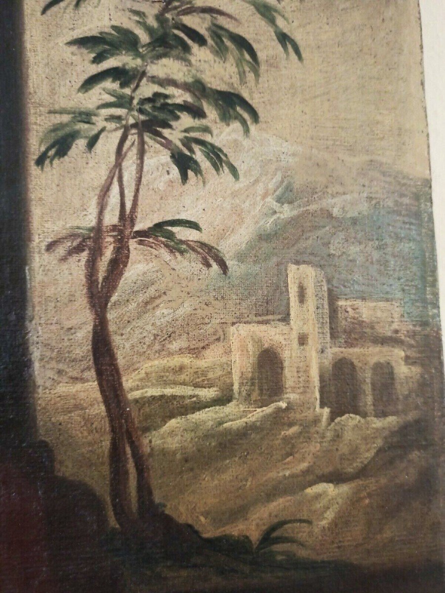 Ancient Painted Saint Peter Seventeenth Century-photo-2