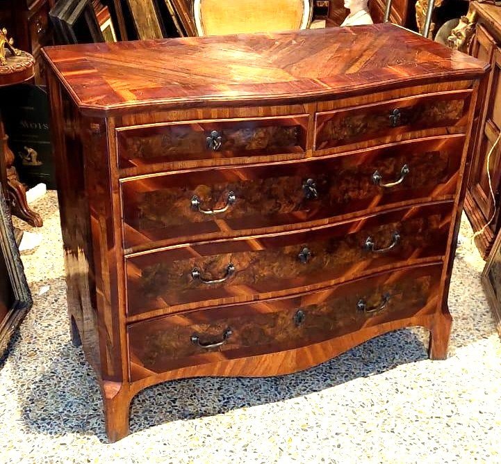 Antique Chest Of Drawers 18th Century-photo-3