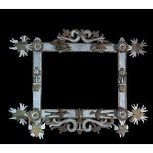 Particular Shaped Frame  19th Century Italian