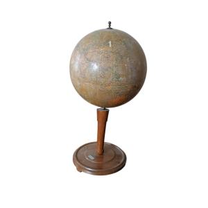 Globe Terrestre Antonio Vallardi Editore Milan - Globe Antique