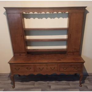 Oak Cabinet, 18th Century Georgian Style, England