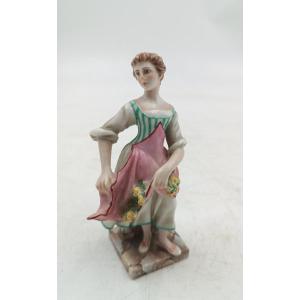 Ginori Porcelain Figurine, Capodimonte Series, Mid-19th Century