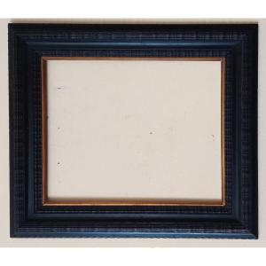 Ebonized Frame, Guilloche, Late 19th Century, Italian