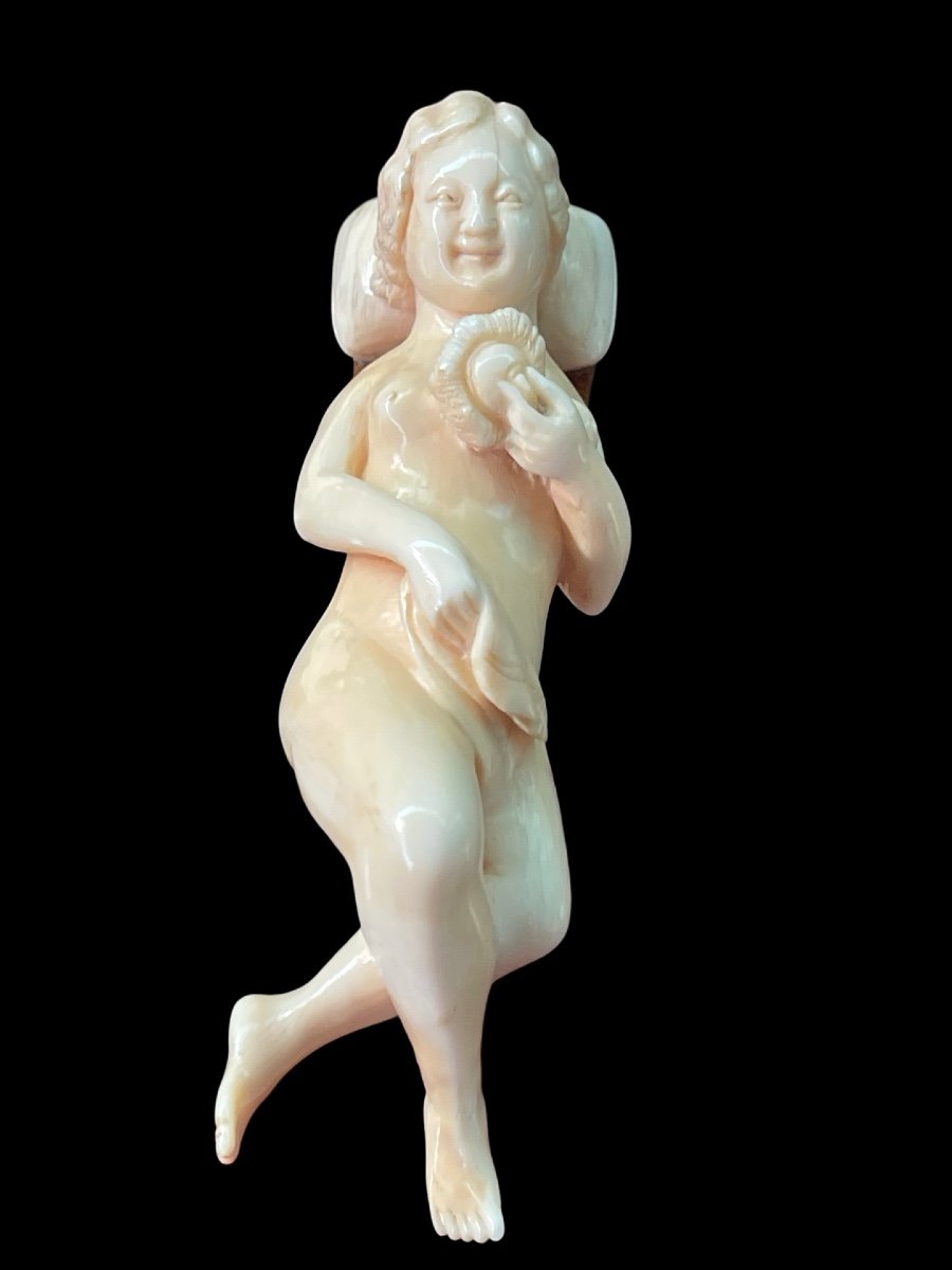 Stick With Ivory Handle Featuring An Erotic Subject With A Reclining Female Figure. -photo-2