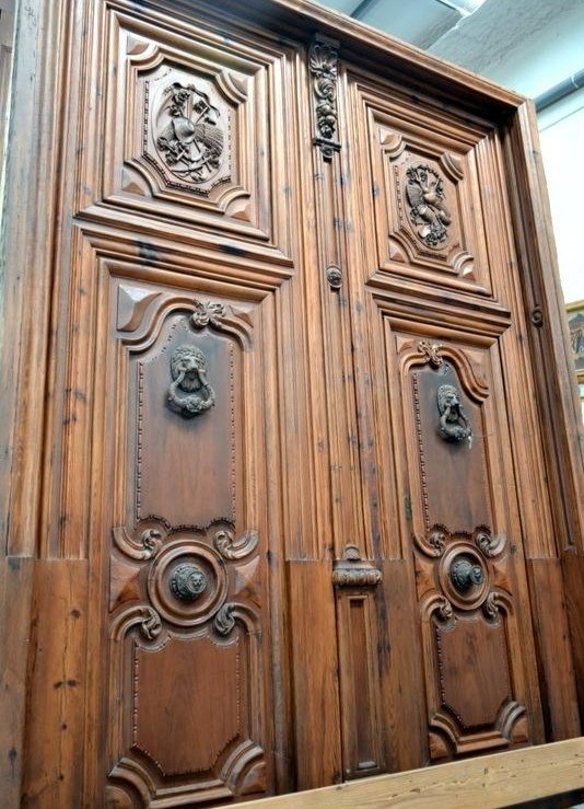 Spectacular 18th Century Door.-photo-2