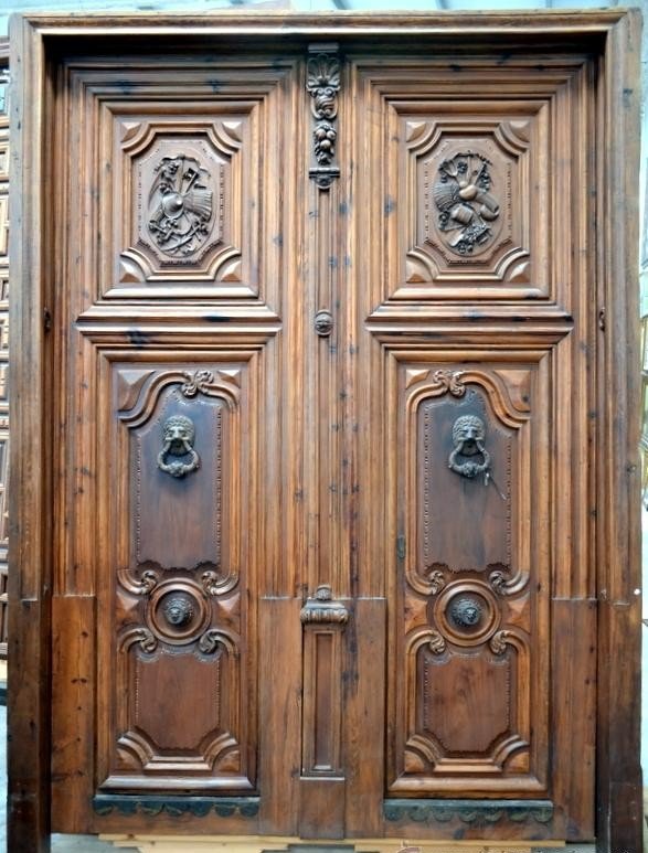 Spectacular 18th Century Door.