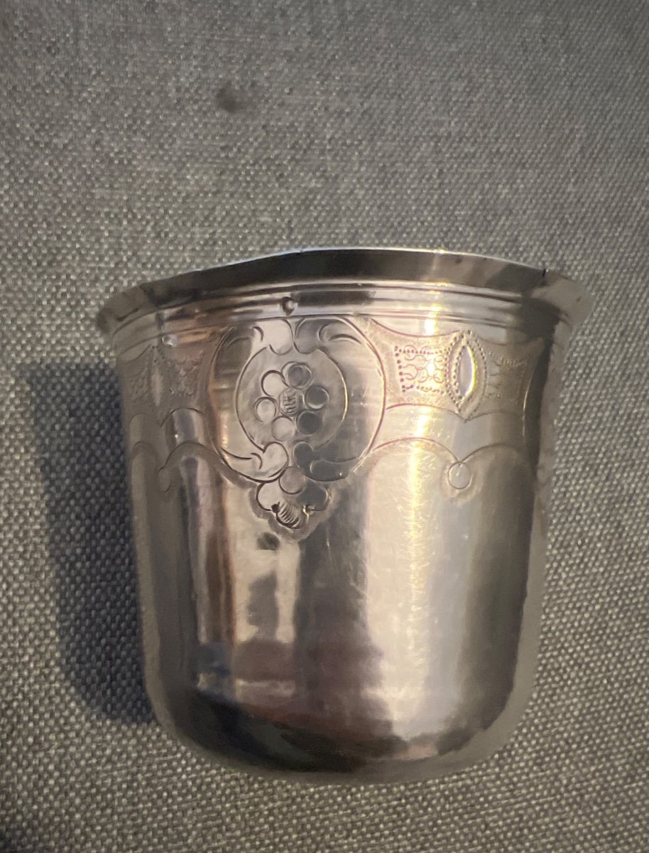 18th Century Silver Timpani 