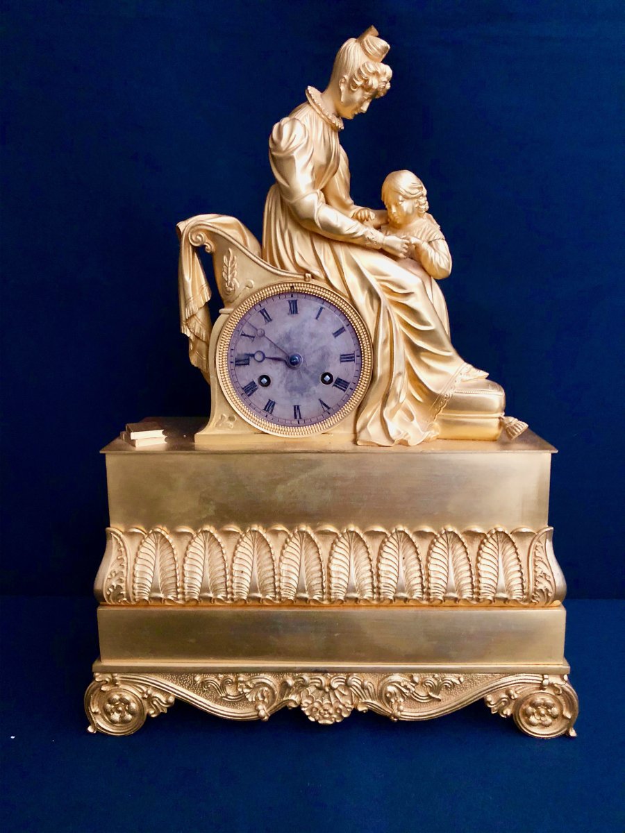 Bronze Gilded Clock