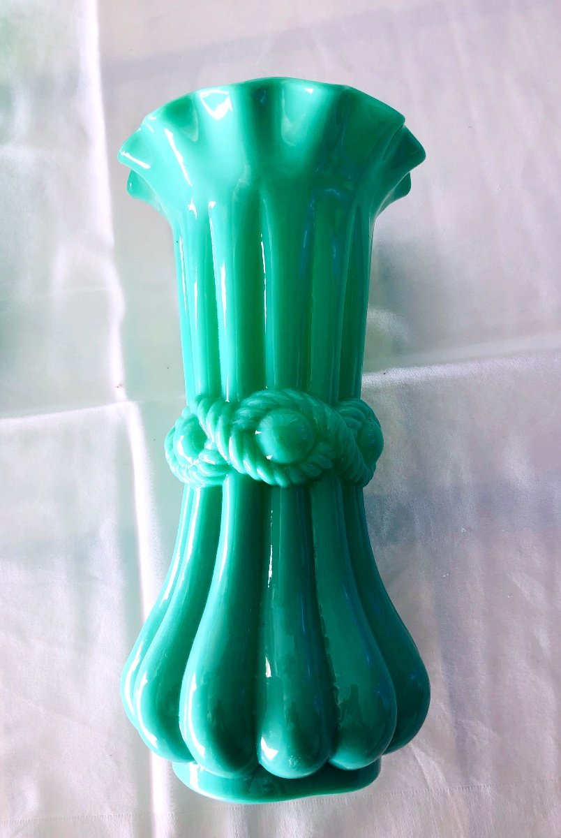 Paire de Vases en Opaline -photo-1