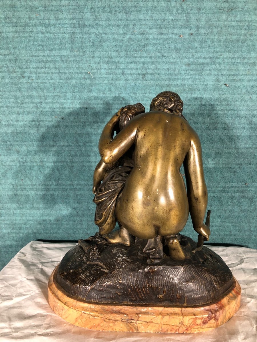 Bronze From 19 Century Sig J Pradier Diane With Love-photo-2