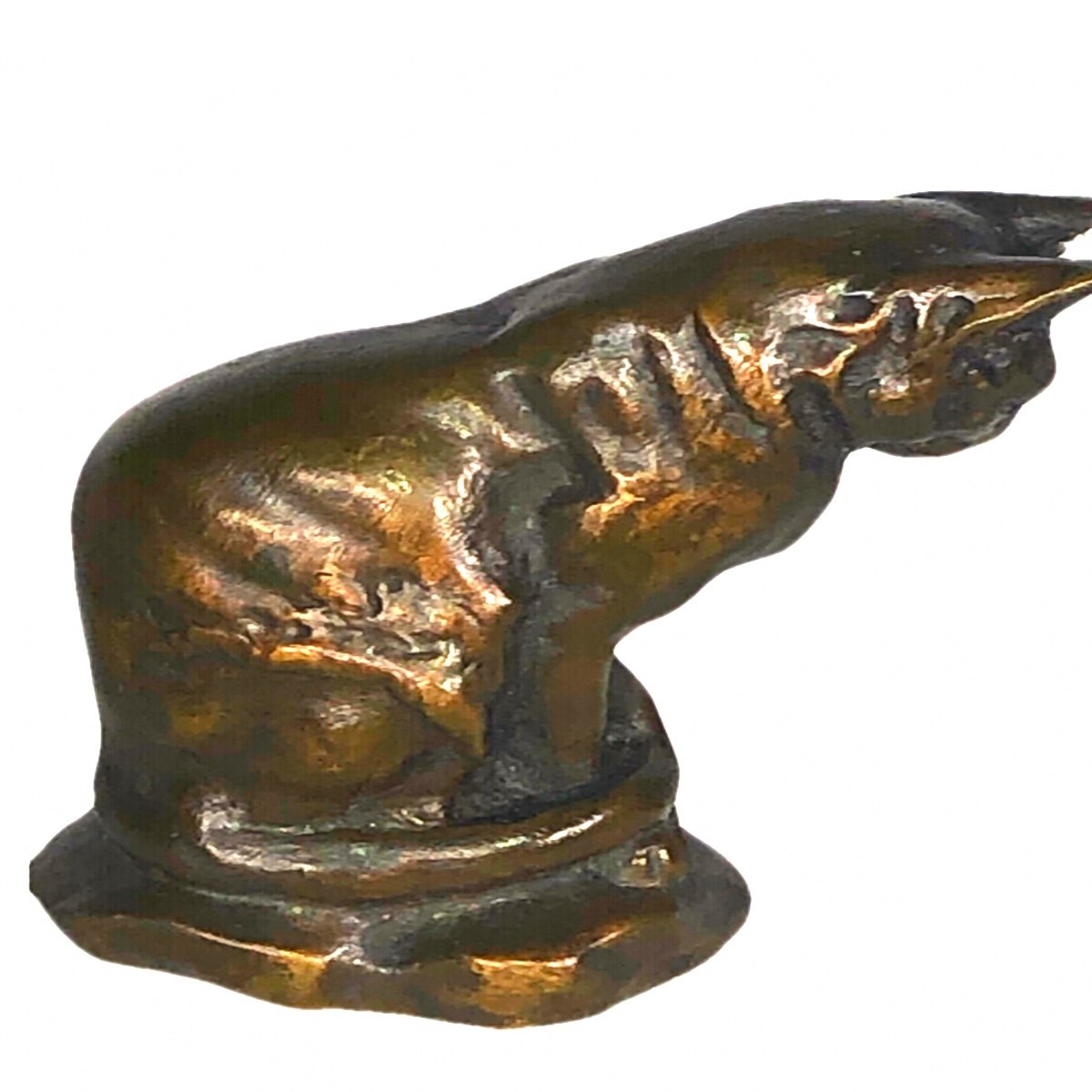 Bronze Sig Barye Cat-photo-4