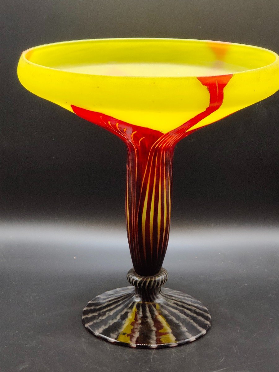 Coupe Le Verre Français Art Déco-photo-1