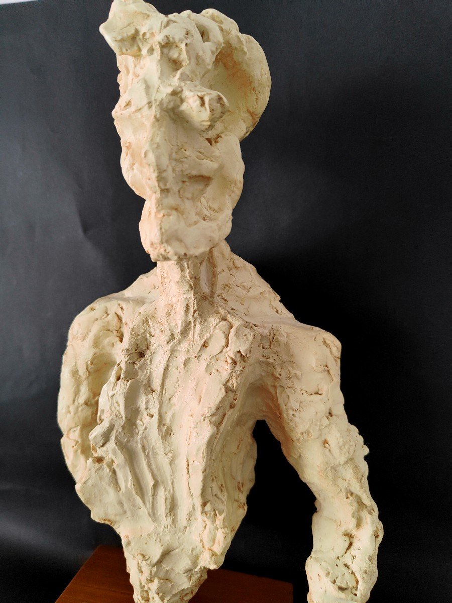 Polyester Resin Sculpture By William Chattaway 1955 Haligon-photo-2