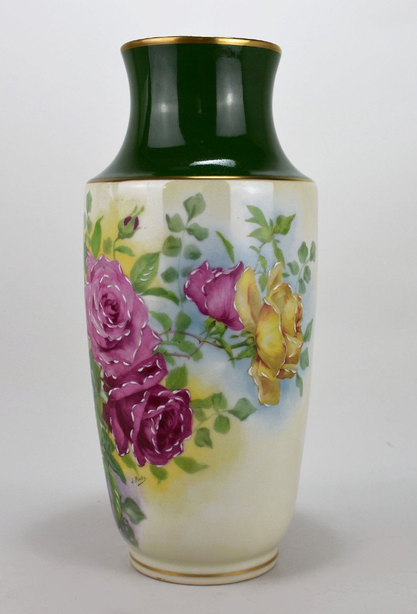 Vase En Porcelaine De Limoges-photo-1