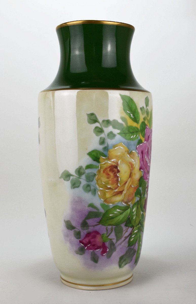Vase En Porcelaine De Limoges-photo-2