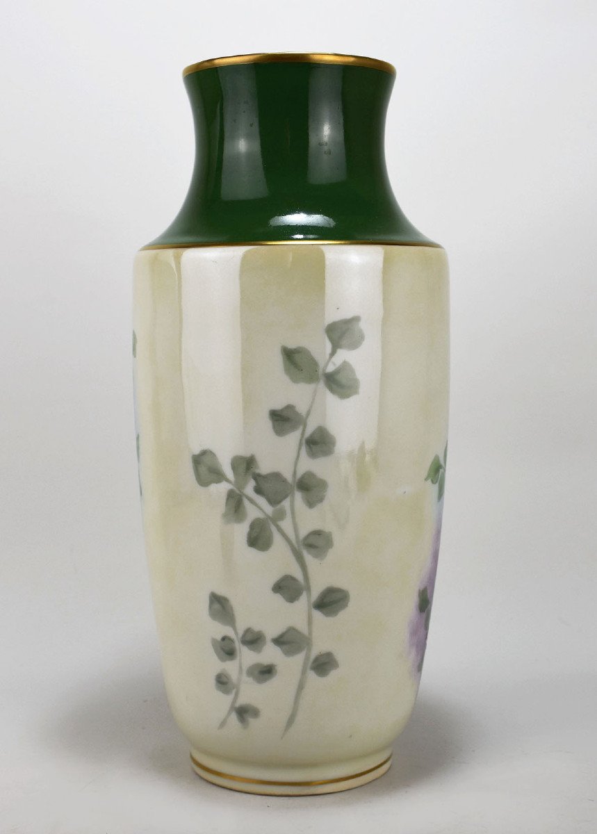 Vase En Porcelaine De Limoges-photo-3