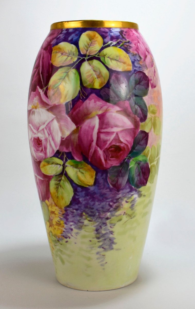 Vase En Porcelaine De Limoges. Depral-photo-4