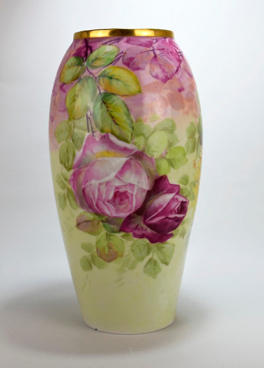 Vase En Porcelaine De Limoges. Depral-photo-3