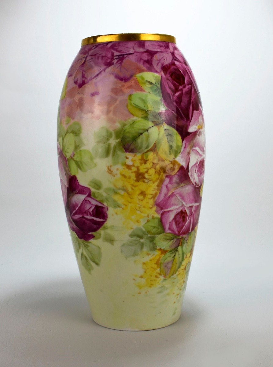 Vase En Porcelaine De Limoges. Depral-photo-4