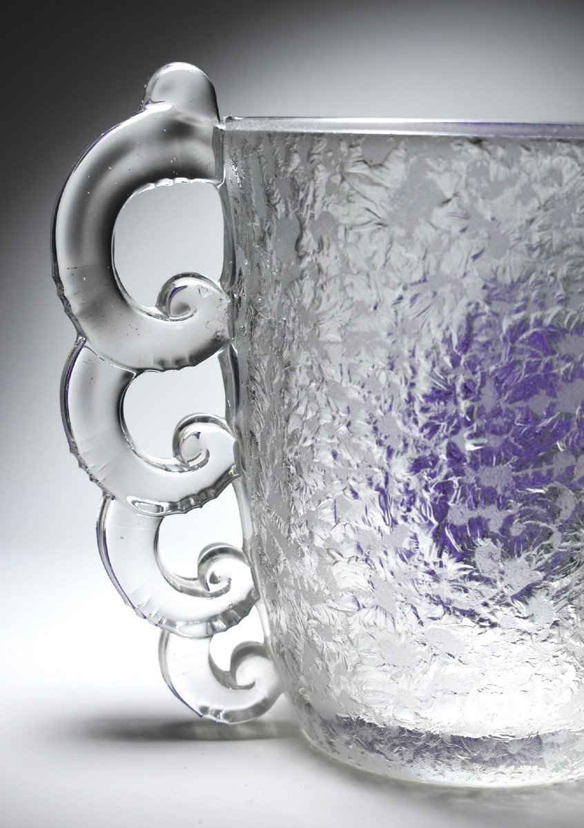 Vase En Cristal. Daum-photo-1