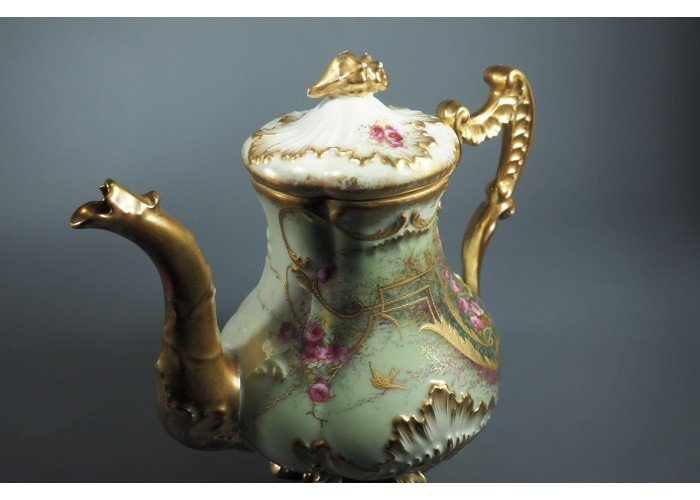 Porcelain Tea Set - Limoges, Boisbertrand-photo-3