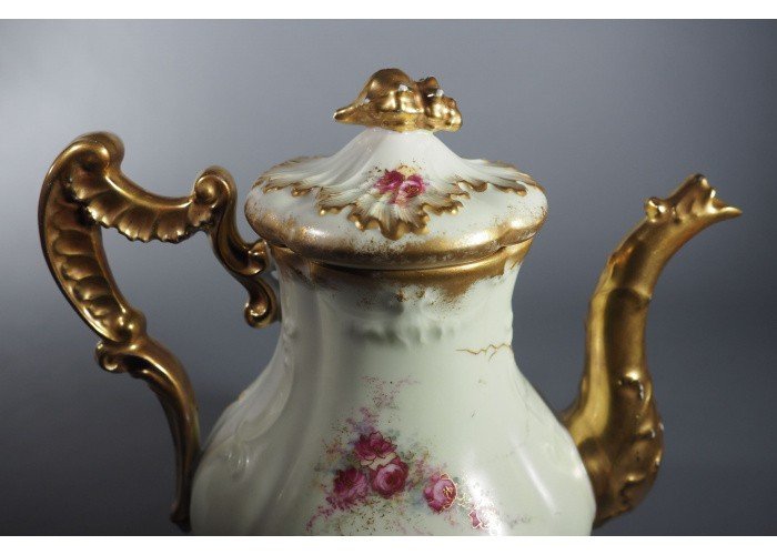 Porcelain Tea Set - Limoges, Boisbertrand-photo-4