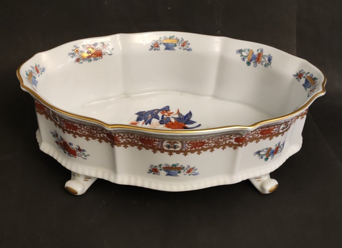 Jewelry Box Bonbonniere Porcelain Raynaud Limoges Decor Old China Damon-photo-8