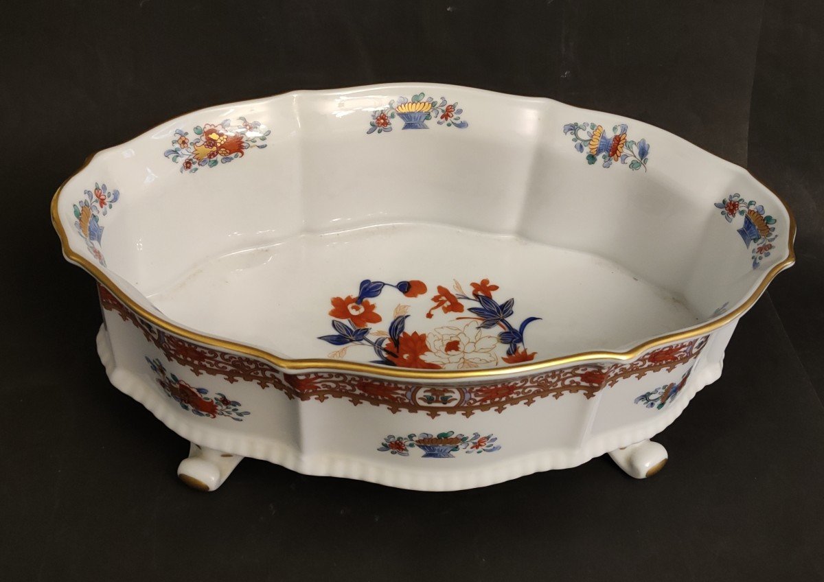 Jardiniere Center Of Table Porcelain Raynaud Limoges Decor Old China Damon