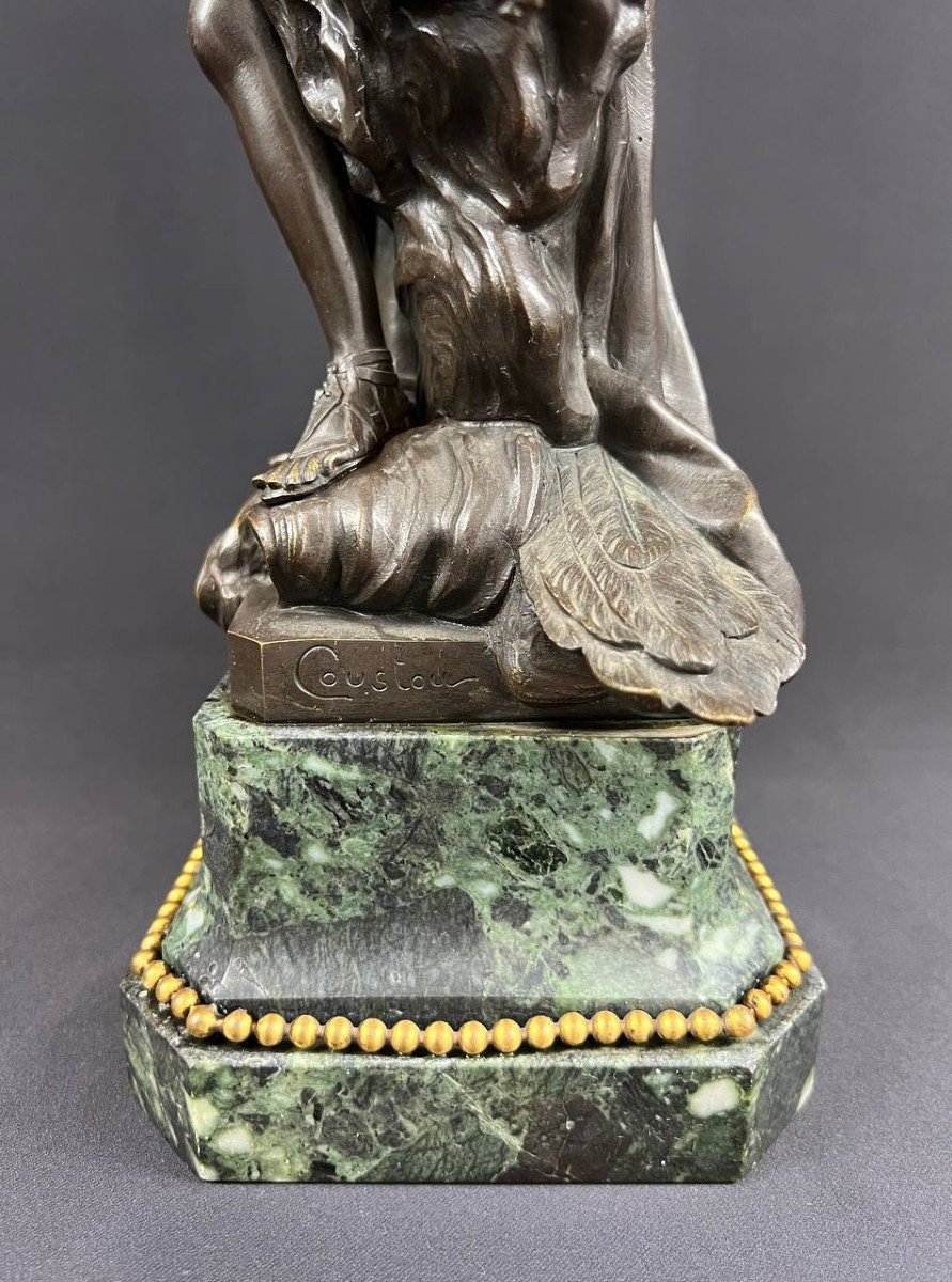 Marie Leszczynska (1703-1768) As Juno, After Guillaume Coustou - Bronze Subject-photo-1