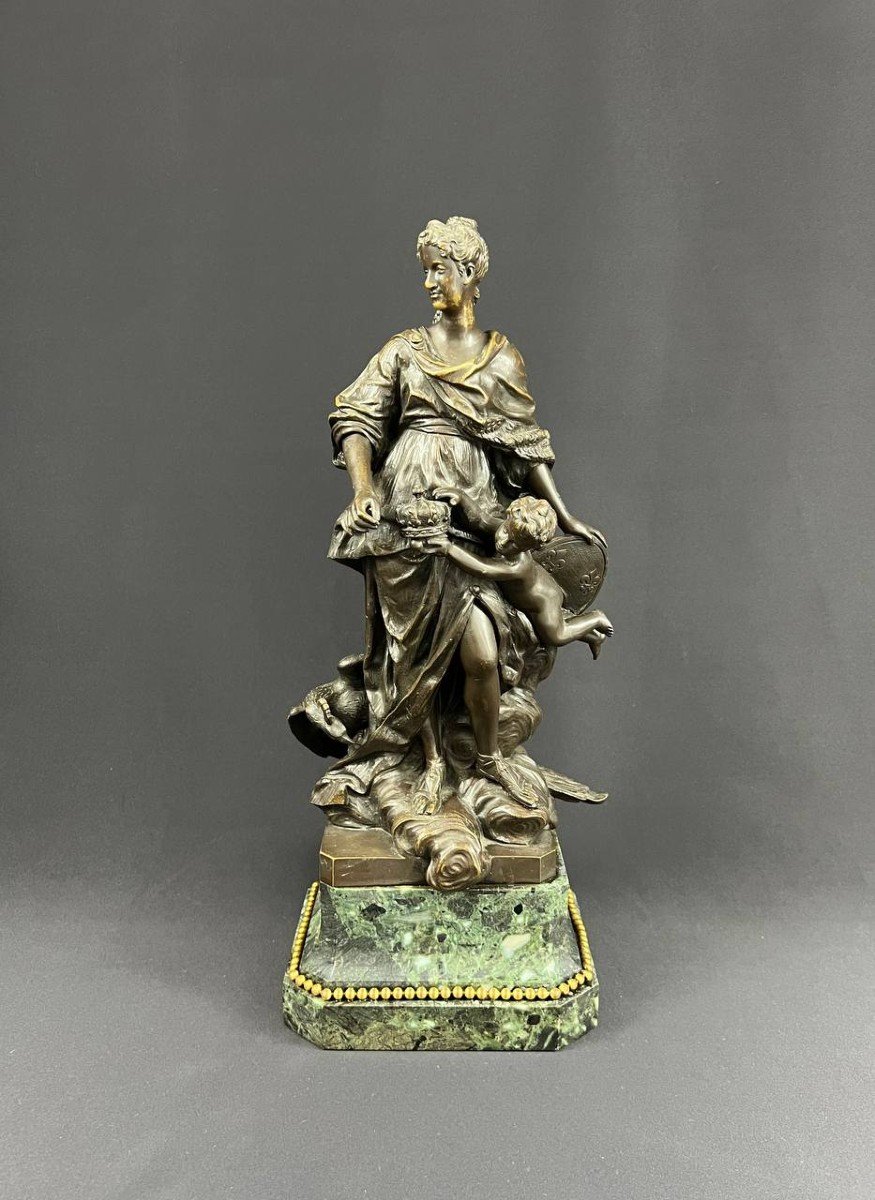 Marie Leszczynska (1703-1768) As Juno, After Guillaume Coustou - Bronze Subject