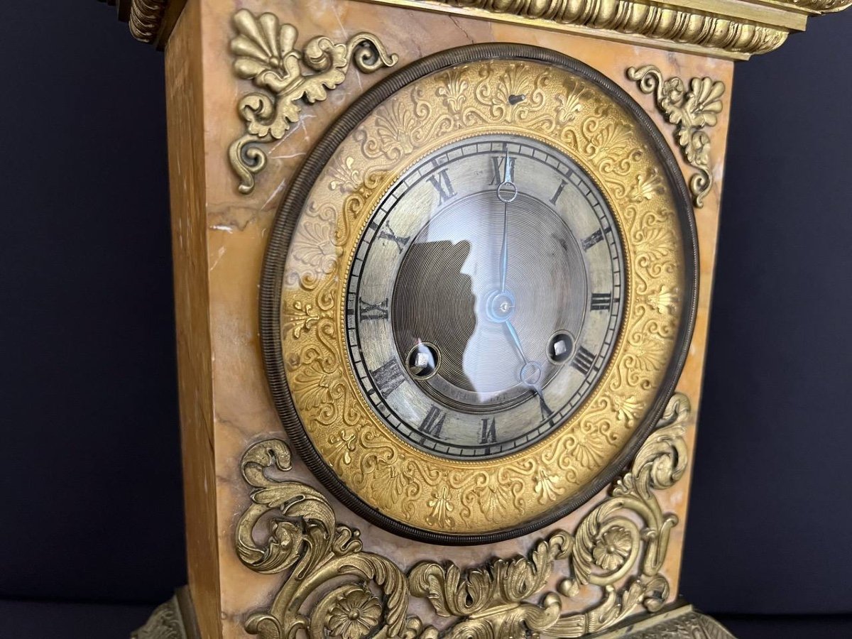 French Empire Style Clock From The Second Half Of The 19th Century-photo-2