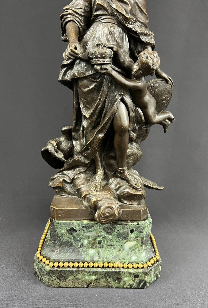 Marie Leszczynska (1703-1768) As Juno, After Guillaume Coustou - Bronze Subject-photo-3