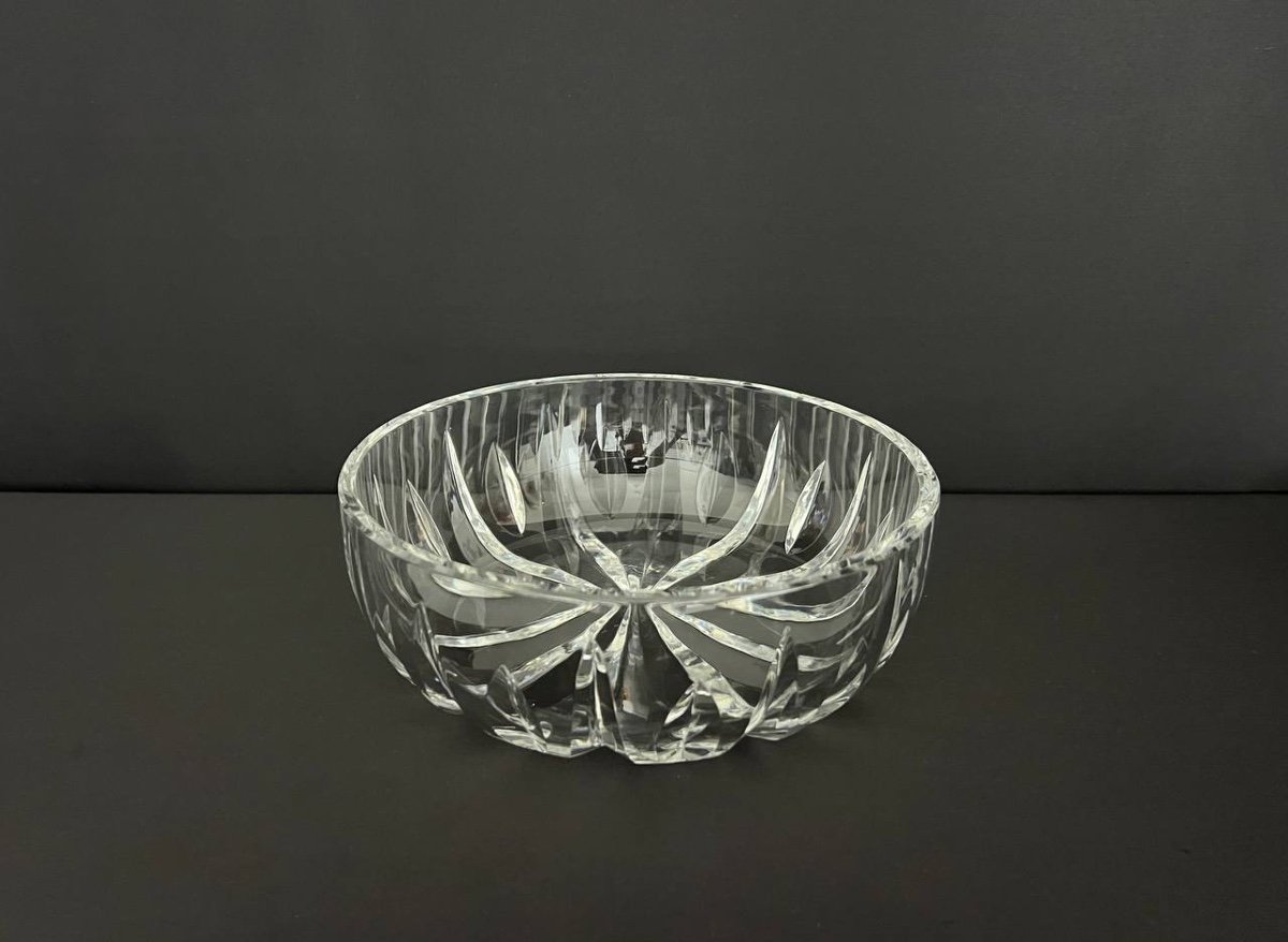 Large Saint Louis Crystal Fruit Bowl-photo-2