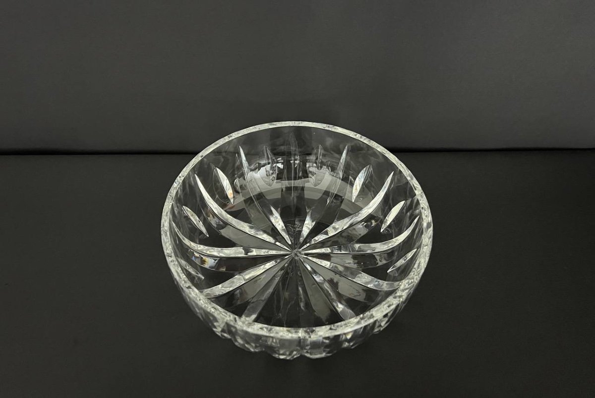 Large Saint Louis Crystal Fruit Bowl-photo-2