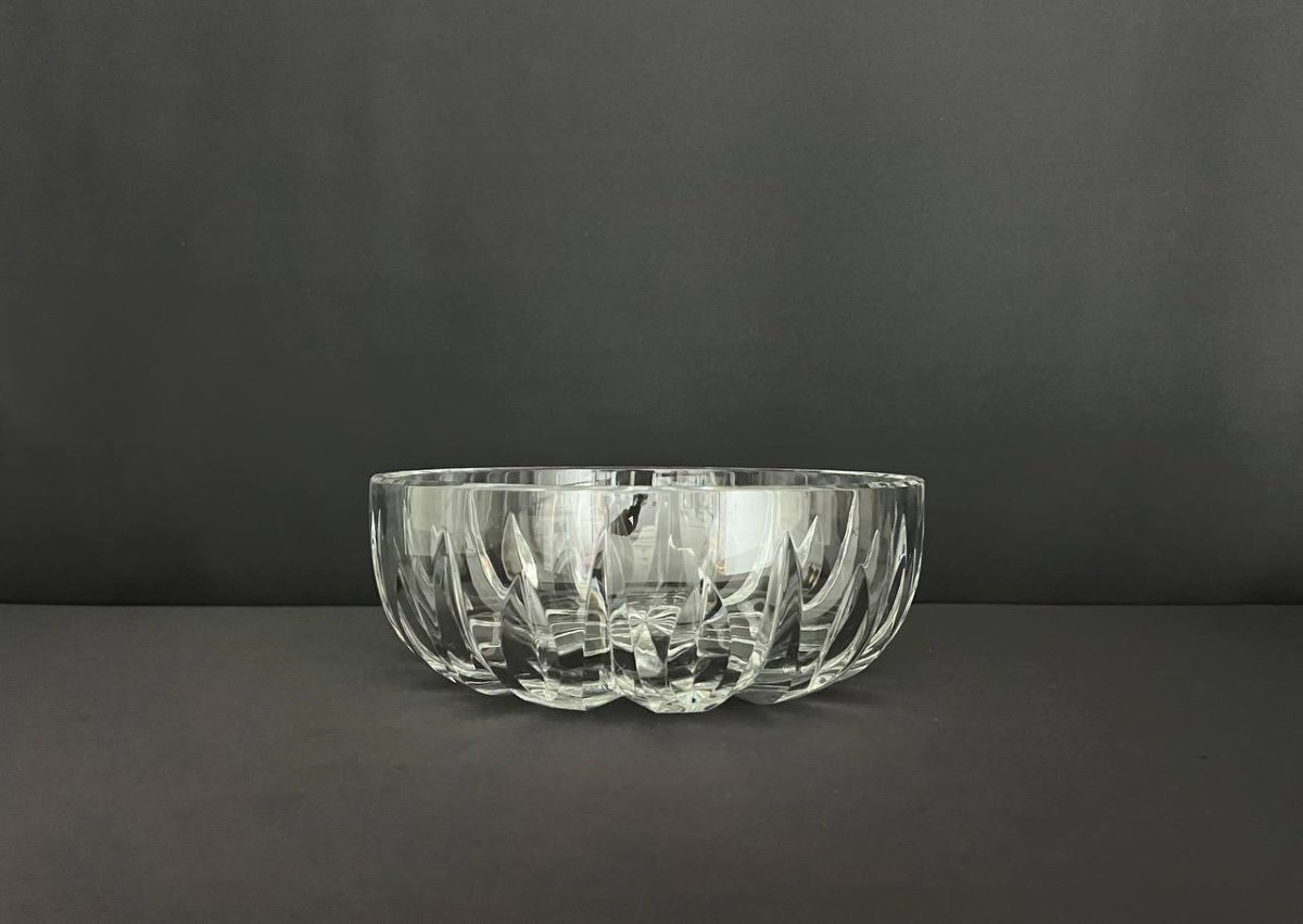 Large Saint Louis Crystal Fruit Bowl-photo-5