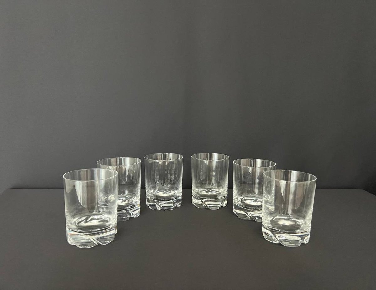 Daum France Lot De 6 Verres à Whisky-photo-2