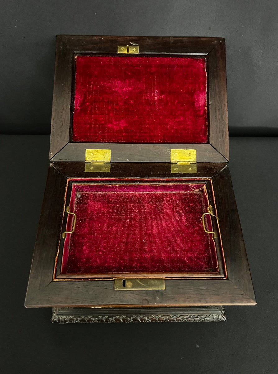 19th Century Chinese Or Vietnamese Jewelry Box-photo-5