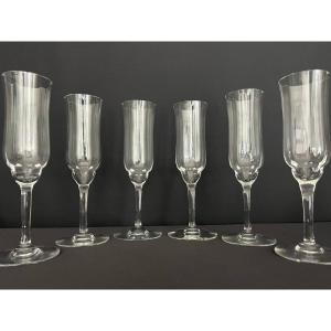 Baccarat France Verres Modèle Capri 