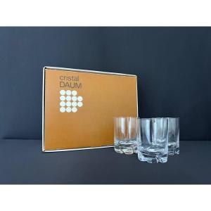 Daum France Set Of 6 Whiskey Glasses