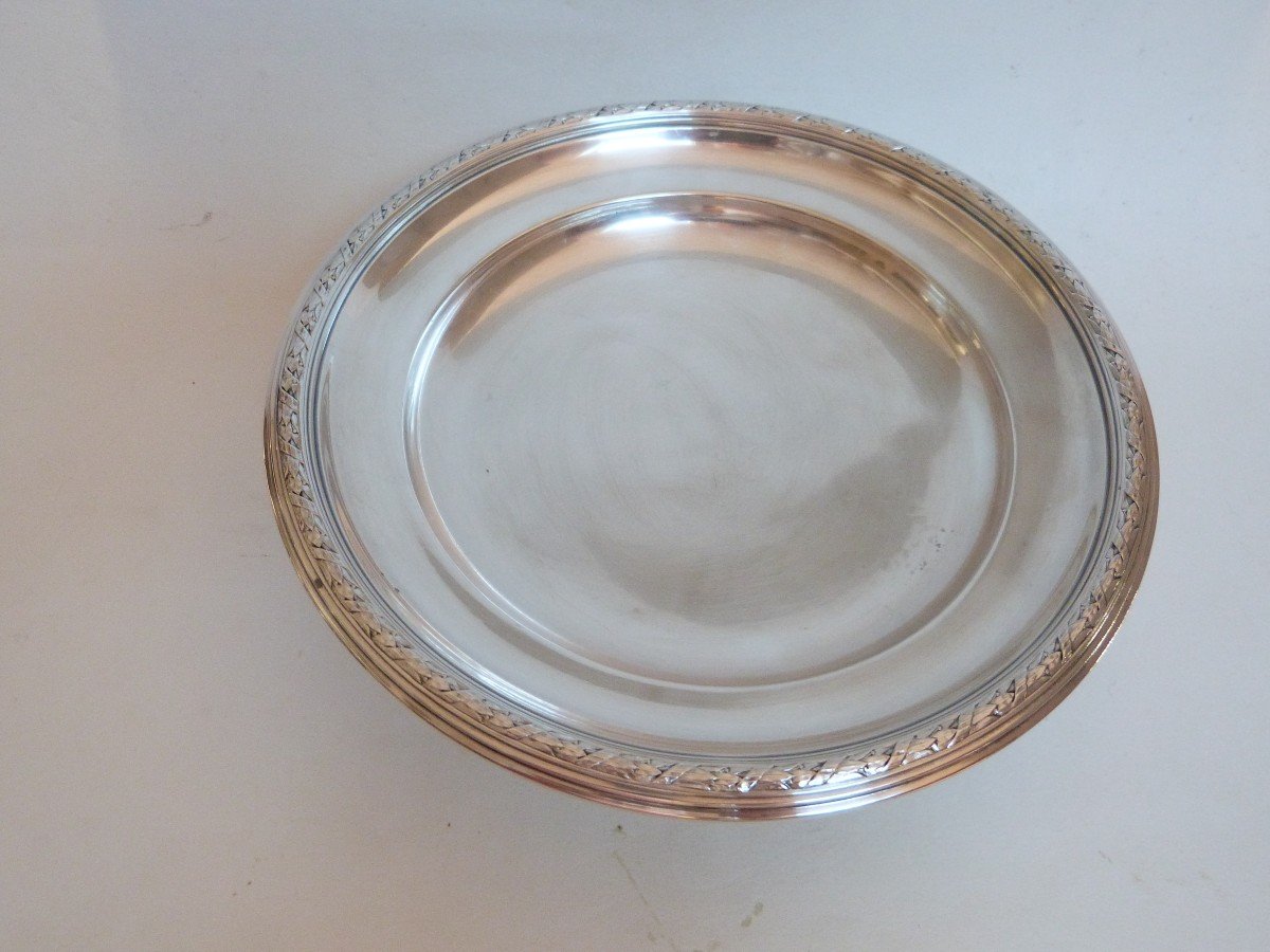 Louis XVI Style Solid Silver Display Cup-photo-2