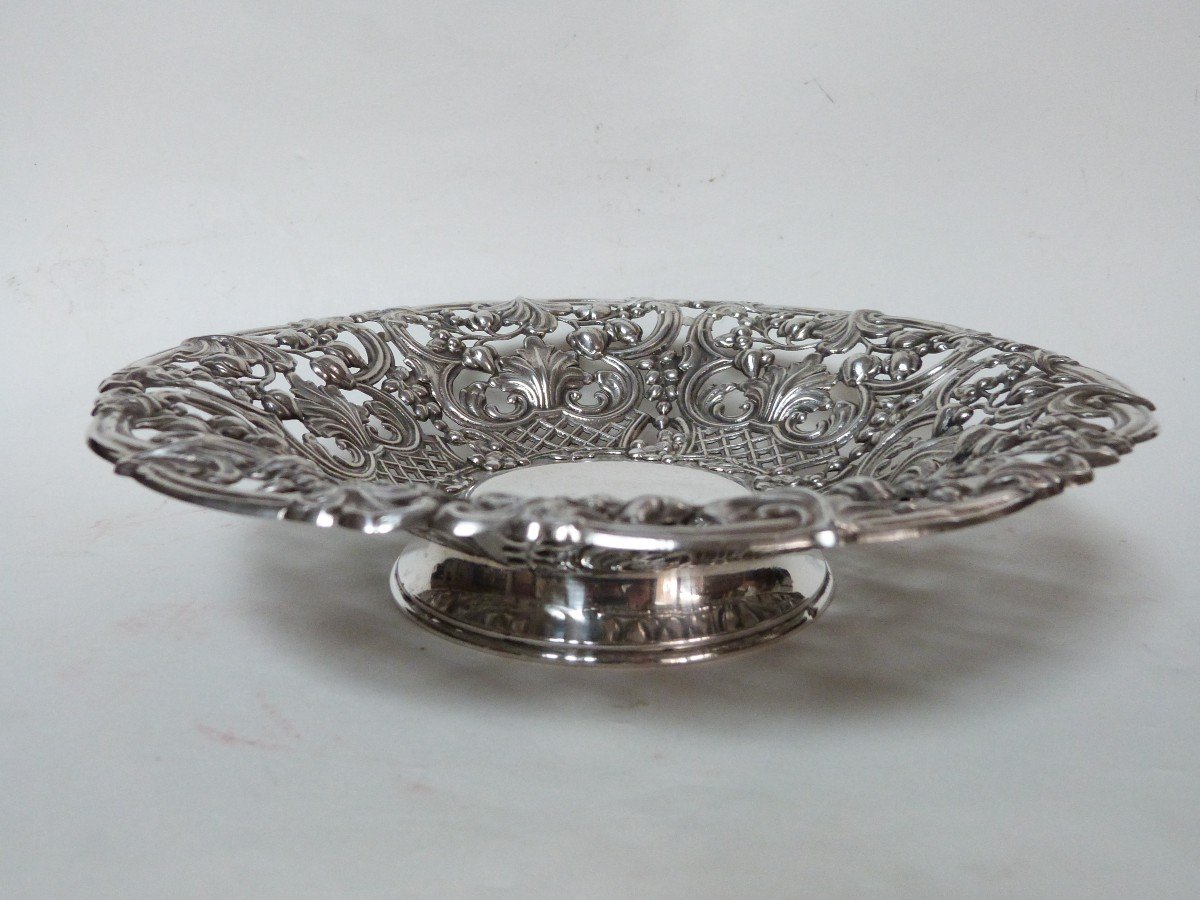 Openwork Cup In Solid Silver Rich Decor -photo-1