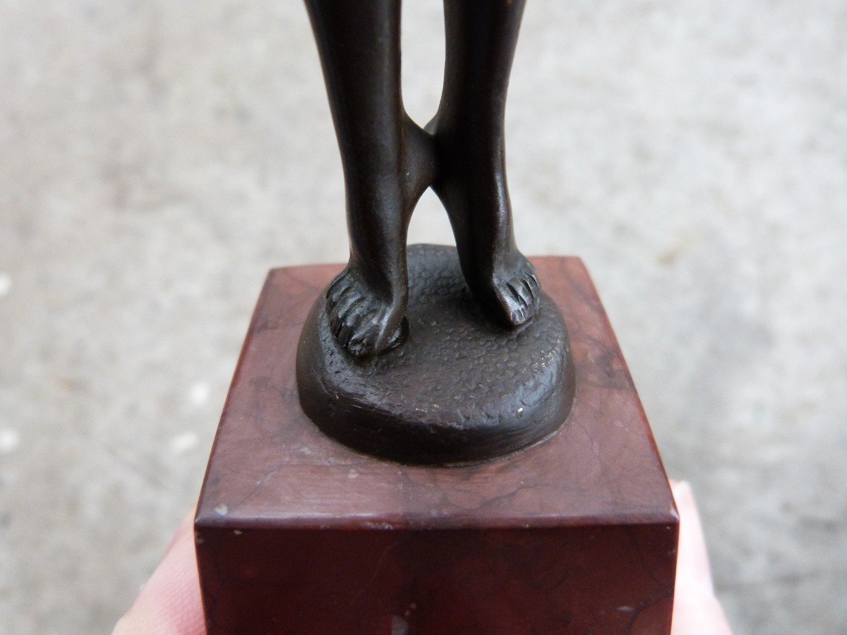 Claire Colinet Bronze Sculpture Female Nude Andalusian Dancer Art Deco -photo-6