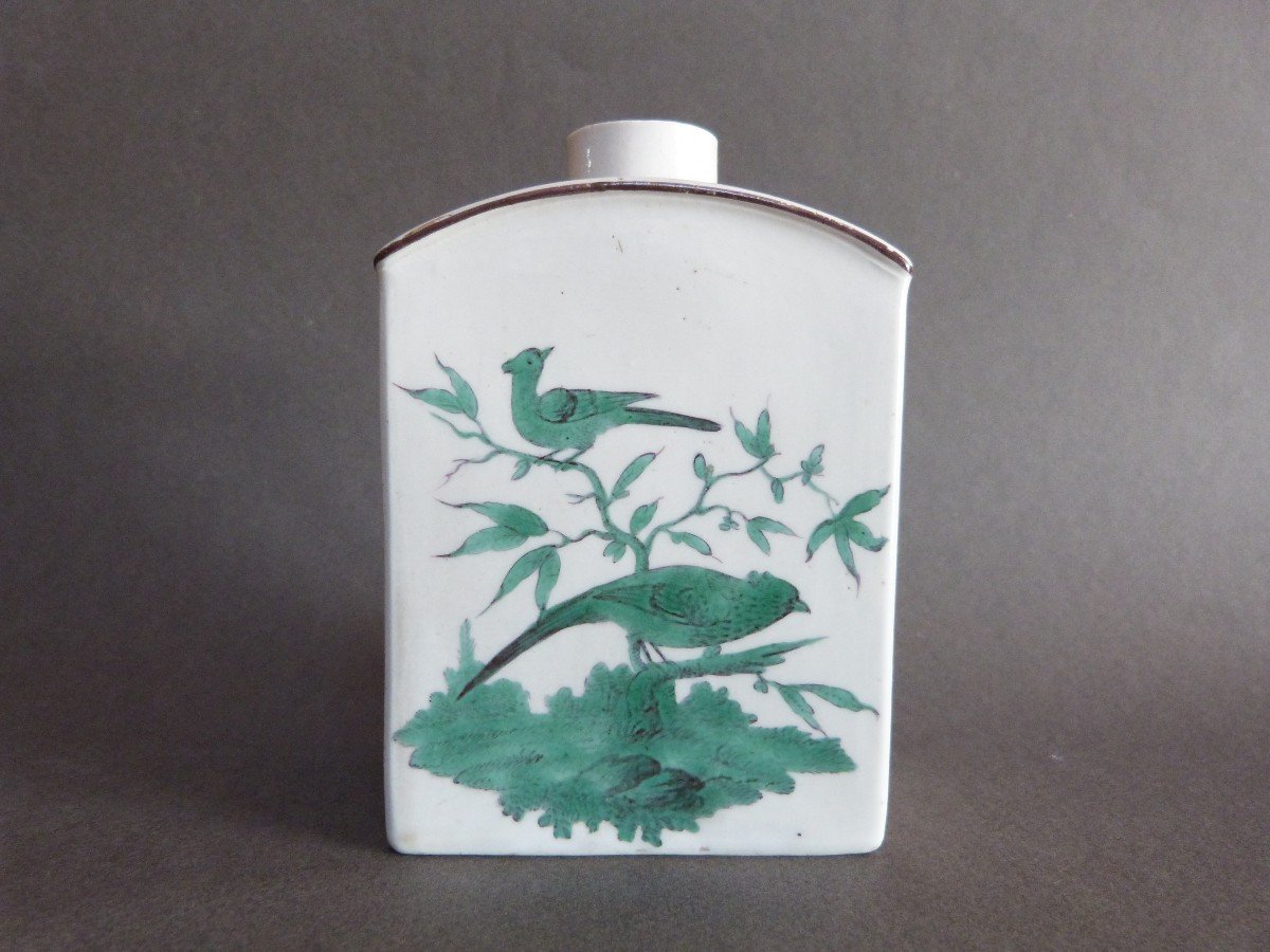 Tea Box Frankenthal Porcelain Germany XVIIIth Joseph Hannong -photo-3