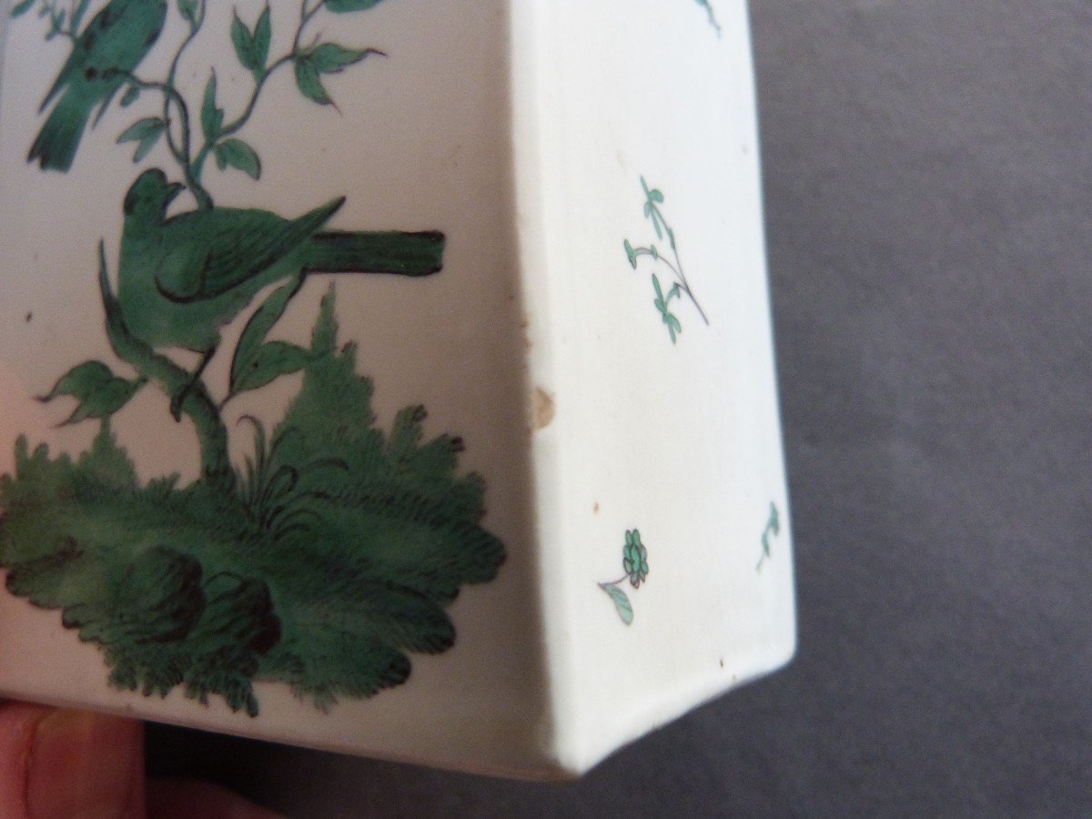 Tea Box Frankenthal Porcelain Germany XVIIIth Joseph Hannong -photo-5