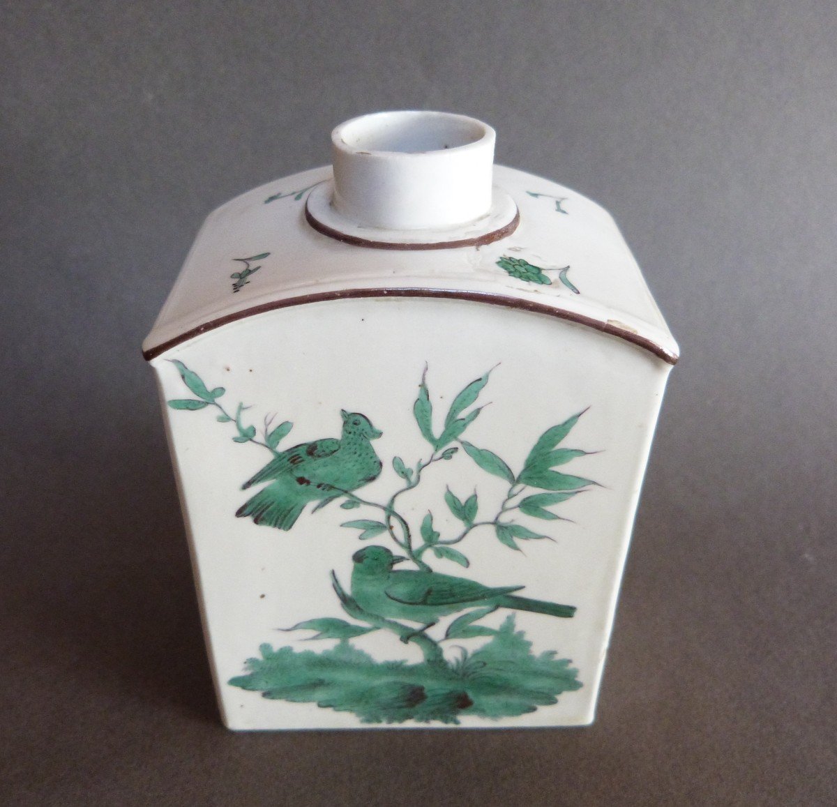 Tea Box Frankenthal Porcelain Germany XVIIIth Joseph Hannong 