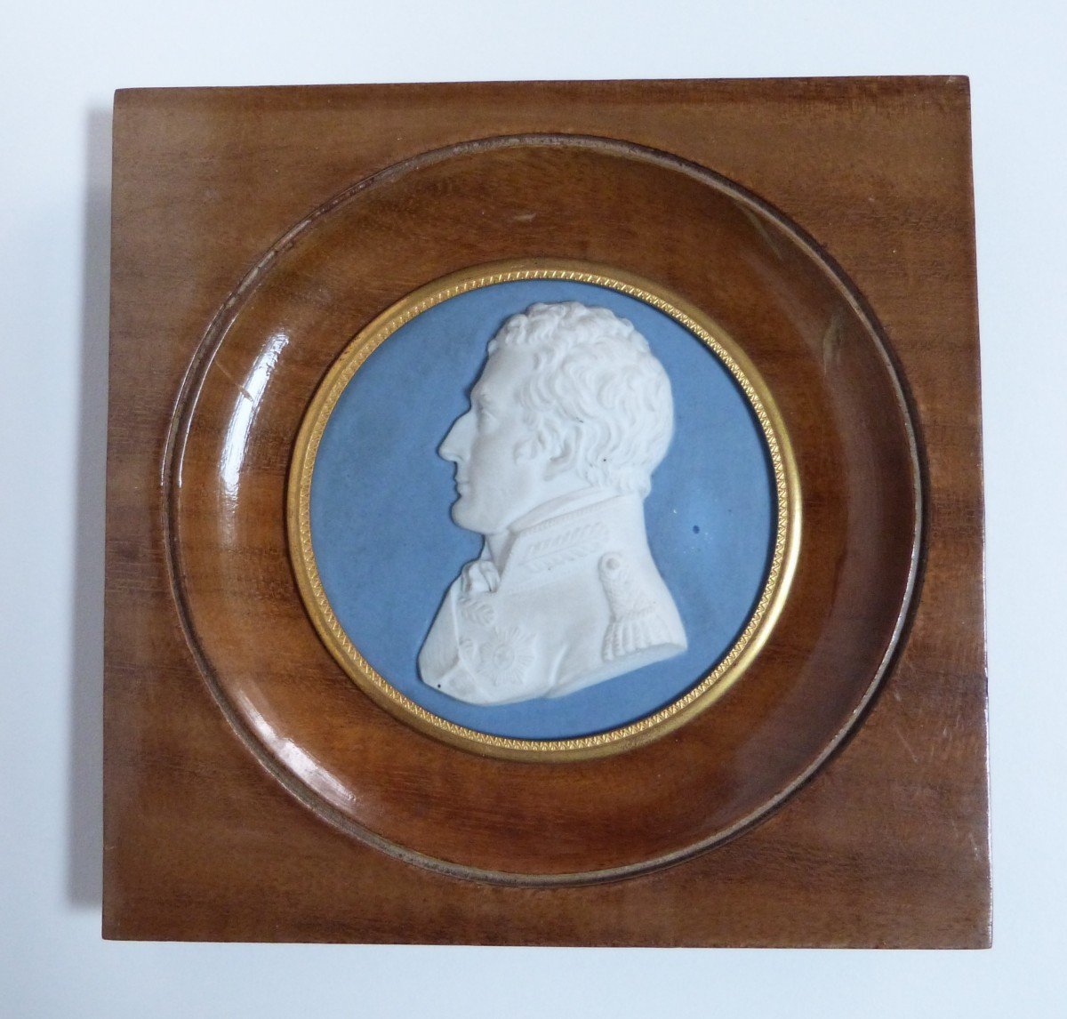 Alexandre Brachard Miniature Profil Du Duc De Wellington Porcelaine De Sèvres