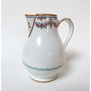 Paris Porcelain Milk Jug Creamer Comte d'Artois 18th Century 